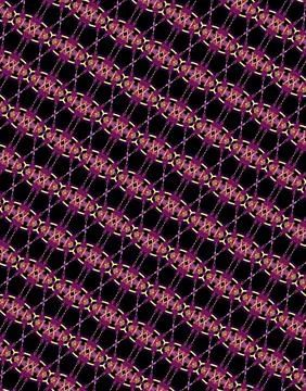 Repeatable decorative tile pattern in hellfire, molten blood, witch craft, dark Stock Illustration