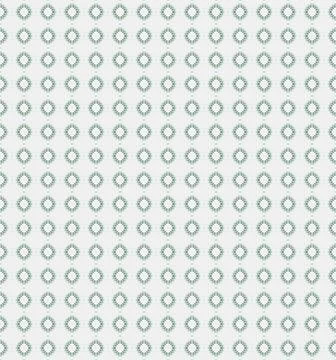 Repeatable decorative tile pattern in pale lime, mint, slate blue, deep indigo, イラスト素材