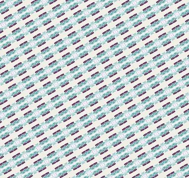 Repeatable decorative tile pattern with plum shadow, orchid, pale pink, smo.. Stock Illustration