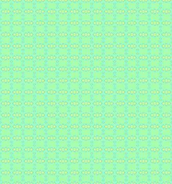 Repeatable decorative tile pattern rendered in periwinkle, mint glaze, lemon tin イラスト素材