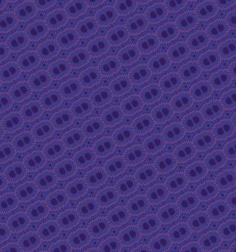 Repeatable decorative tile pattern rendered in vivid violet, muted purple, deep Stock Illustration