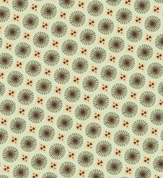 Repeatable decorative tile pattern rendered in peach cobbler, warm tan, and.. Illustrazione stock