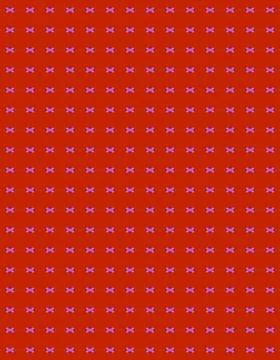 Repeatable decorative tile pattern in space warp drive tones with thrust orange, Stock Illustration