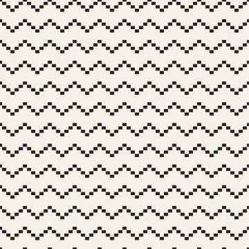 Repeatable geometric grid texture. Vector seamless mesh pattern. Monochrome.. Stock Illustration