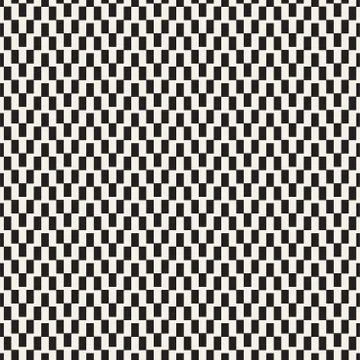 Repeatable geometric grid texture. Vector seamless mesh pattern. Monochrome.. Stock Illustration