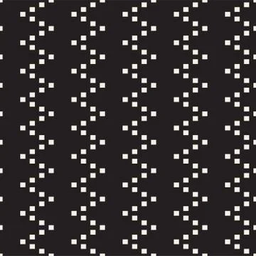 Repeatable geometric grid texture. Vector seamless mesh pattern. Monochrome.. Stock Illustration