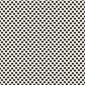 Repeatable geometric grid texture. Vector seamless mesh pattern. Monochrome.. Illustrazione stock