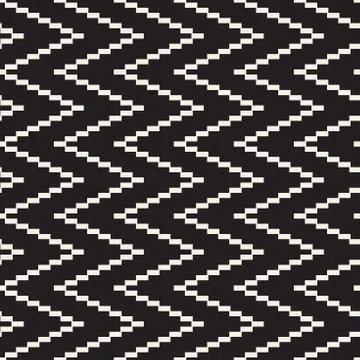 Repeatable geometric grid texture. Vector seamless mesh pattern. Monochrome.. Illustrazione stock