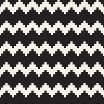 Repeatable geometric grid texture. Vector seamless mesh pattern. Monochrome.. Stock Illustration