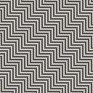 Repeatable geometric grid texture. Vector seamless mesh pattern. Monochrome.. Illustrazione stock