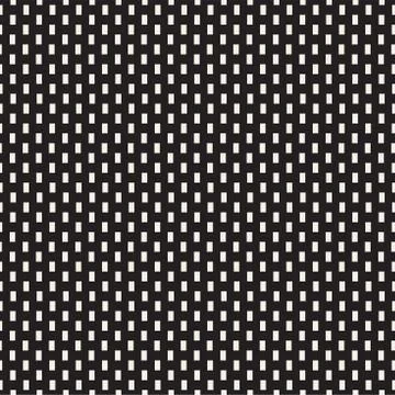 Repeatable geometric grid texture. Vector seamless pattern. Monochrome zigz.. Illustrazione stock