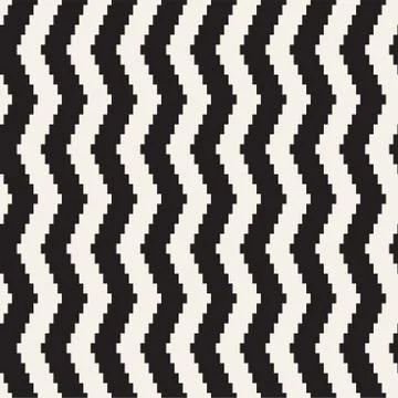 Repeatable geometric grid texture. Vector seamless mesh pattern. Monochrome.. Illustrazione stock