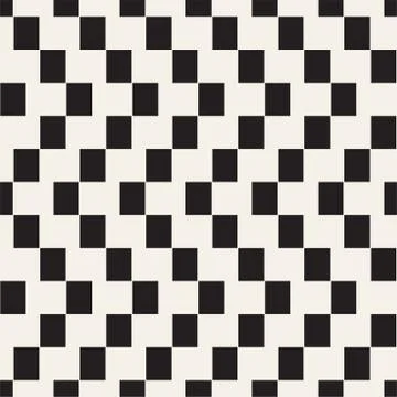 Repeatable geometric grid texture. Vector seamless mesh pattern. Monochrome.. Stock Illustration
