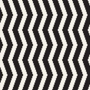 Repeatable geometric grid texture. Vector seamless mesh pattern. Monochrome.. Stock Illustration