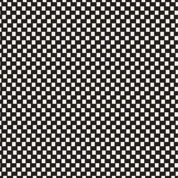 Repeatable geometric grid texture. Vector seamless mesh pattern. Monochrome.. Illustrazione stock