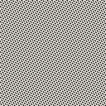 Repeatable geometric grid texture. Vector seamless mesh pattern. Monochrome.. イラスト素材