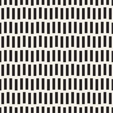 Repeatable geometric grid texture. Vector seamless mesh pattern. Monochrome.. Illustrazione stock