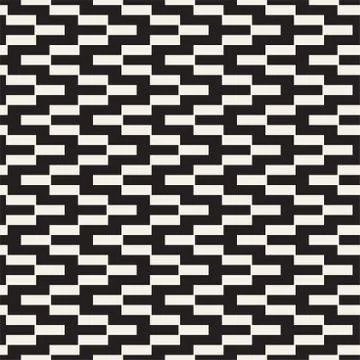 Repeatable geometric grid texture. Vector seamless mesh pattern. Monochrome.. 스톡 일러스트