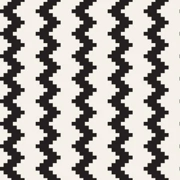 Repeatable geometric grid texture. Vector seamless mesh pattern. Monochrome.. Illustrazione stock