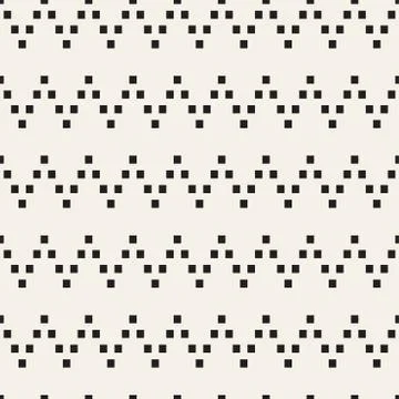 Repeatable geometric grid texture. Vector seamless mesh pattern. Monochrome.. Stock Illustration