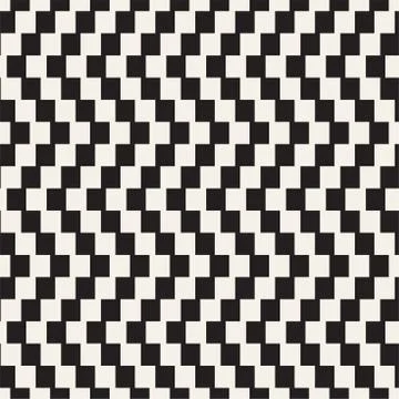 Repeatable geometric grid texture. Vector seamless mesh pattern. Monochrome.. 스톡 일러스트