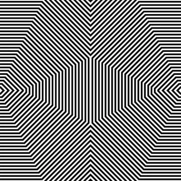 Repeatable geometric pattern. Abstract monochrome angular background. イラスト素材