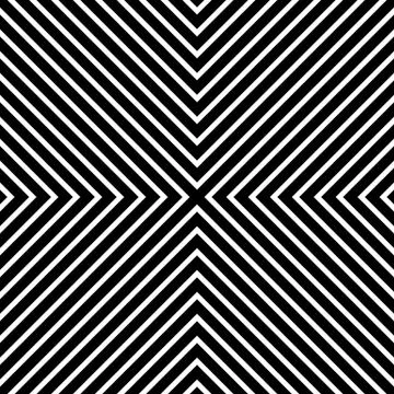 Repeatable geometric texture. Seamless minimalist monochrome pattern. Stock Illustration