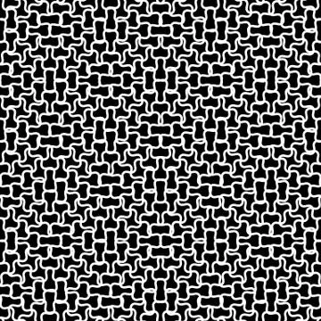 Repeatable grid, mesh background pattern. Reticulate, cellular texture Stock Illustration