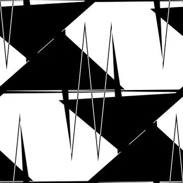Repeatable pattern. Abstract monochrome geometric repeatable pattern Illustrazione stock