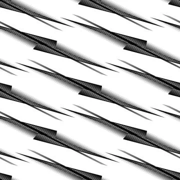 Repeatable pattern. Abstract monochrome geometric repeatable pattern Illustrazione stock
