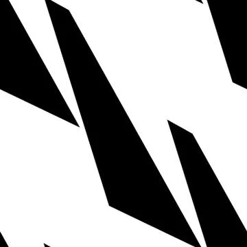 Repeatable pattern. Abstract monochrome geometric repeatable pattern Stock Illustration