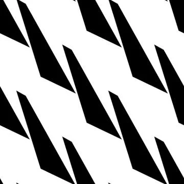 Repeatable pattern. Abstract monochrome geometric repeatable pattern Illustrazione stock