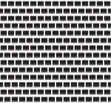 Repeatable pattern. Black squares with gradient fills. Stock Illustration