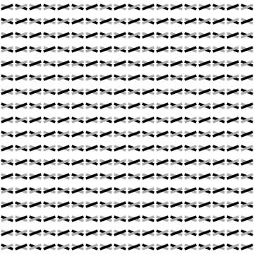 Repeatable pattern with dashed lines texture. Minimal grayscale / monochrome  Stock Illustration