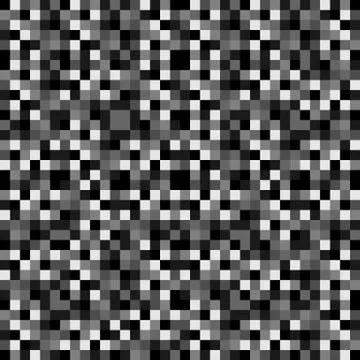 Repeatable pattern with random squares. Vector art. Stock Illustration