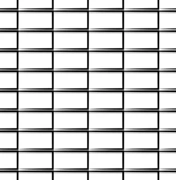 Repeatable pattern with rectangular square shapes. Monochrome abstract backgr Illustrazione stock