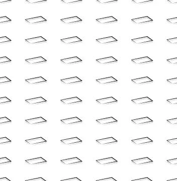 Repeatable pattern with rectangular square shapes. Monochrome abstract backgr Stock Illustration
