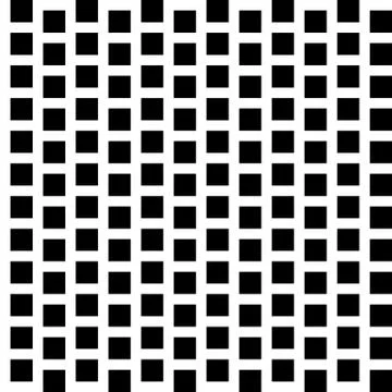 Repeatable pattern with squares. Geometric cellular grid, mesh pattern. Stock Illustration