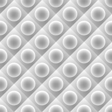Repeatable pattern tile(s) with circle over square. Stockillustratie