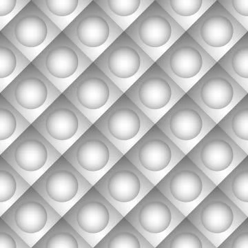 Repeatable pattern tile(s) with circle over square. Stockillustratie