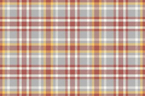 Repeatable patterns plaid check tartan, close up seamless textile backgroun.. Stock Illustration