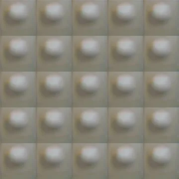 Repeatable relief convex 3D spot tile soft texture. Minimal modern decorative 스톡 일러스트