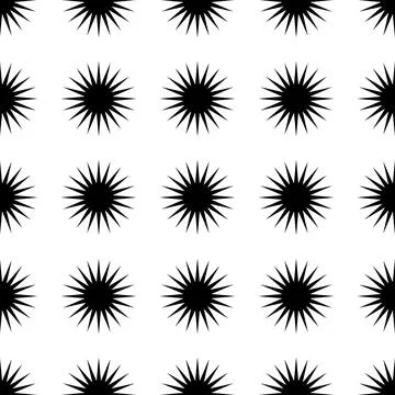 Repeatable, seamless star, star shape pattern, background Stock Illustration