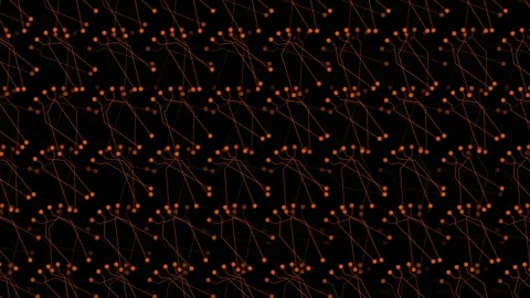Repeated background digital CG particle motion graphics Stock Footage 200425552