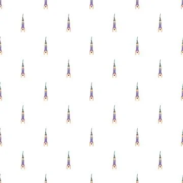 Repeated diving bungee jumper seamless pattern Stock Illustration