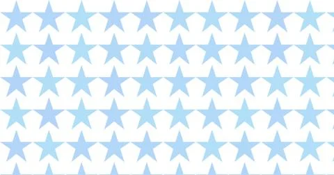 Repeated Five-pointed stars pattern as a perfect background Stock Illustration