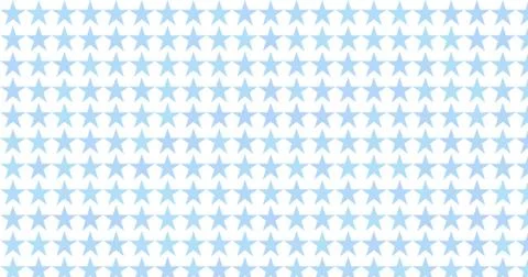 Repeated Five-pointed stars pattern as a perfect background Stock Illustration