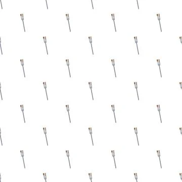 Repeated fork pattern creating a minimalist dining background 스톡 일러스트