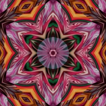 Repeated pattern design for Moroccan textile, surface, sublimation print Illustrazione stock
