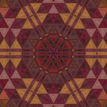 Repeated pattern design for Moroccan textile, surface, sublimation print Illustrazione stock